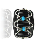 Flower Pearl Turquoise Blue