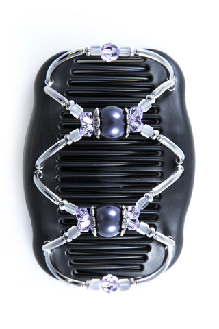 Flower Pearl Dark Purple