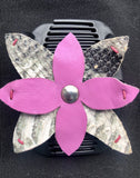 Leather Snake Pink