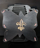 Leather The fleur-de-lis