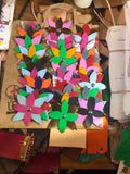 Leather The fleur-de-lis